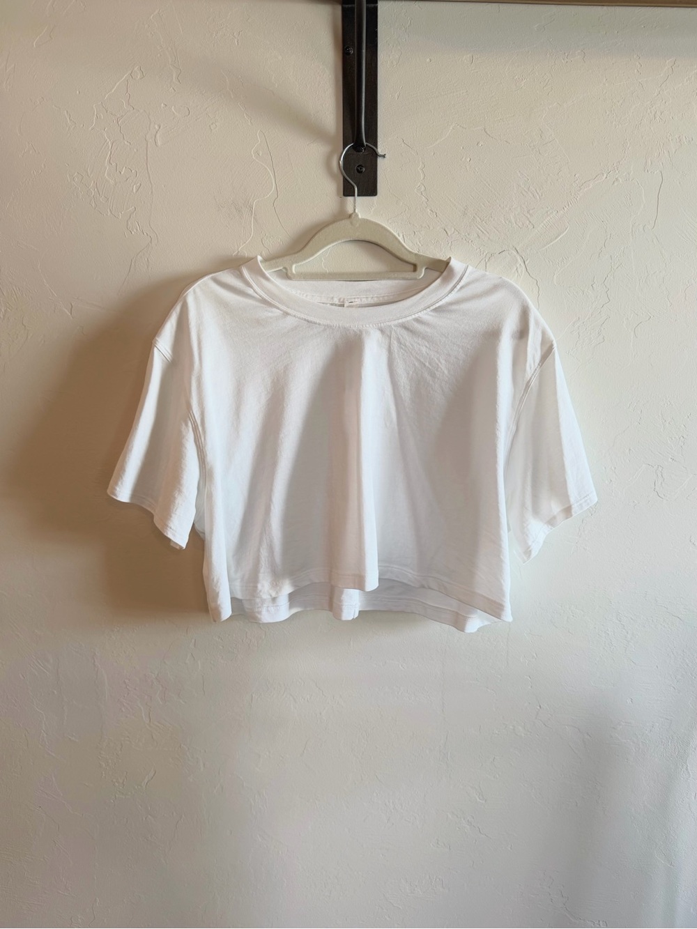Lululemon All Yours Cropped T-Shirt *White